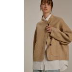 WINDSOR - Manteau court Windsor beige