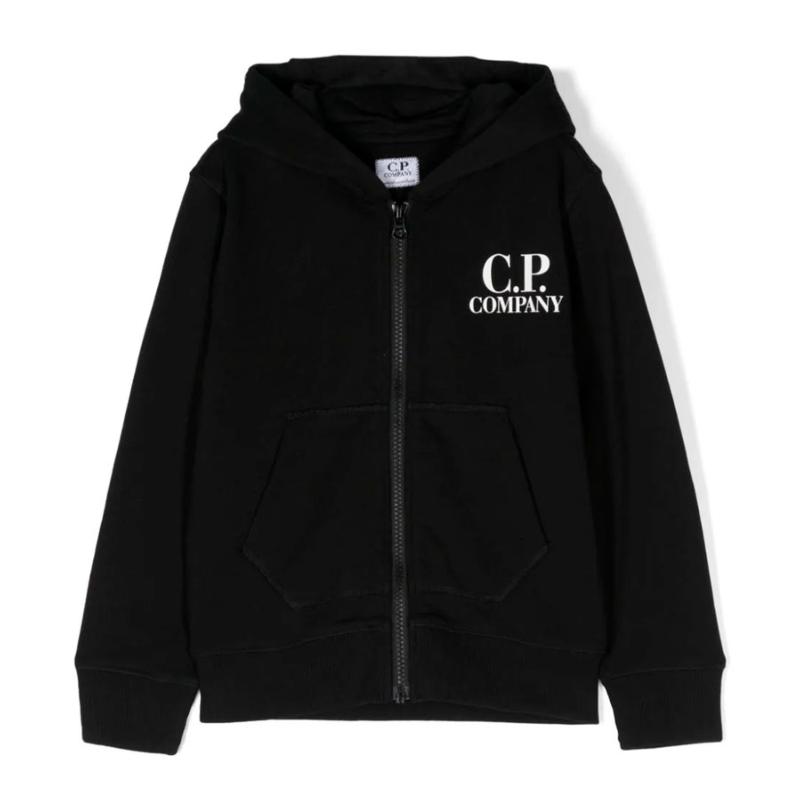 CP COMPANY UNDERSIXTEEN - Gilet capuche noir 