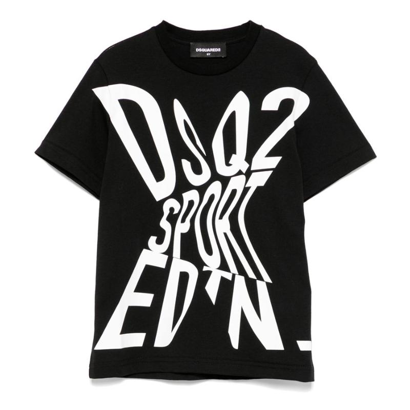 DSQUARED2  - Tee shirt noir ednt