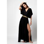 BELIZA - Robe longue Jody noir 