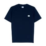 CP COMPANY UNDERSIXTEEN - Tee shirt logo patch bleu