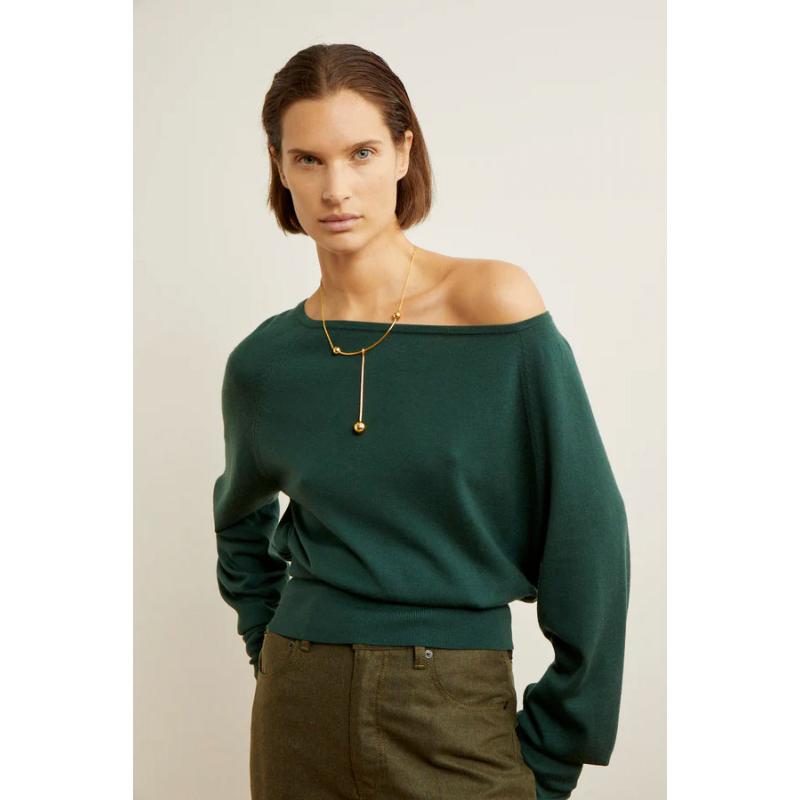 LAURENCE BRAS - Pull Bartouille green 