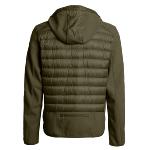 PARAJUMPERS - Veste hybride Nolan kaki