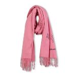 Zadig & Voltaire - Grande Écharpe rose - SOLDES