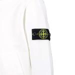 STONE ISLAND - Hoodie blanc