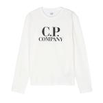 CP COMPANY UNDERSIXTEEN - Tee shirt manches longues blanc 