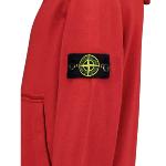 STONE ISLAND - Hoodie rouge 