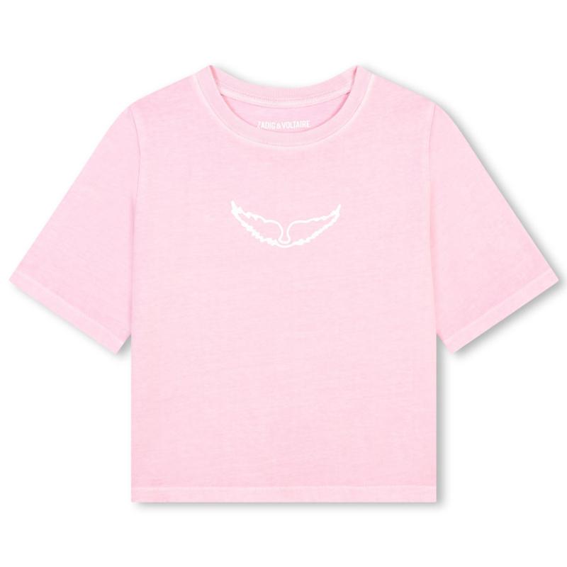 ZADIG & VOLTAIRE - Tee shirt Mini me rose