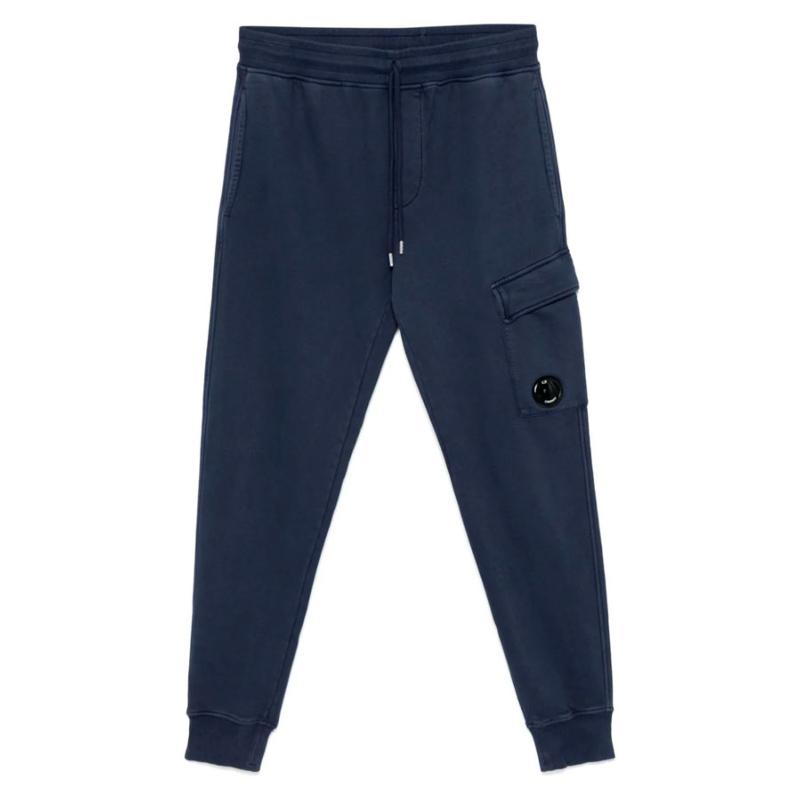 CP COMPANY UNDERSIXTEEN - Pantalon en molleton bleu