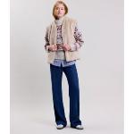 HARTFORD - Gilet Vasco en fausse fourrure beige