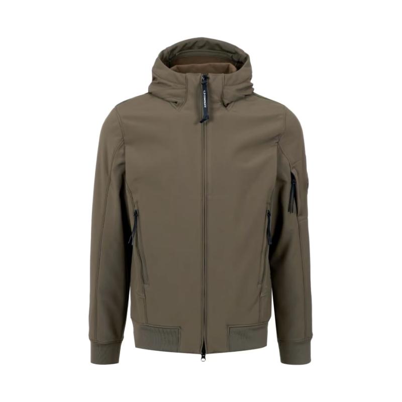 CP COMPANY UNDERSIXTEEN - Veste Shell R noisette